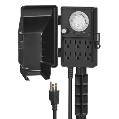 屋外の庭杭タイマーは錆びないですか?